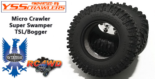 RC4WD Interco Super Swamper 1.9 TSL/Bogger Micro Size Scale Tires