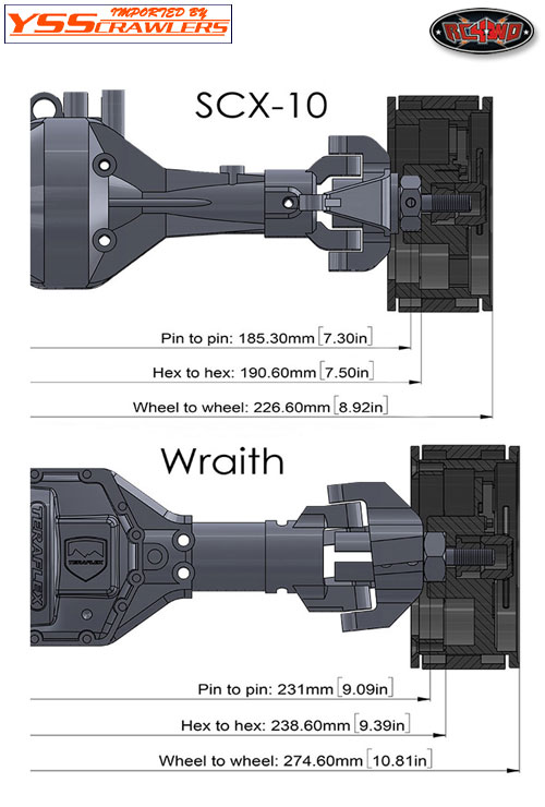RC4WD Shelby 1.9 Beadlock Wheels