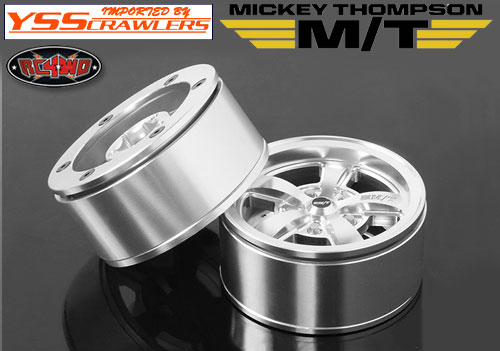 >RC4WD Mickey Thompson Street Comp SC-5 1.9 Beadlock Wheels (Hyper Silver)