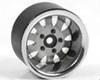 RC4WD 1.9" 5 Lug Steel Wheels w/Beauty Ring (Silver)