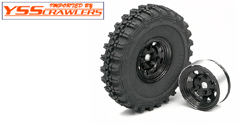 RC4WD Stamped Steel 1.55 Beadlock Wheel [Black]