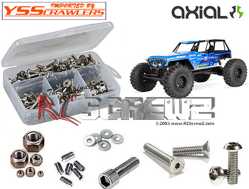 RC Screwz ステンレス六角ビスセット For Axial Wraith Posion Spyder!