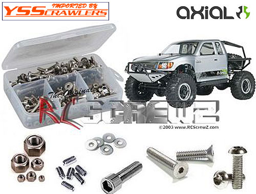 Search: RC Screwz Stainless Steel Hex Screw Kit for Axial SCX10 - Honcho!