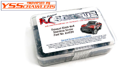 Traxxas Slash 4x4 Stainless Steel Screw Kit