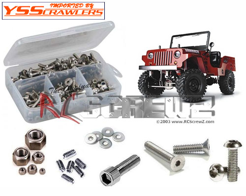 RC Screwz Stainless Steel hex screw kit for G-Made Sawback!