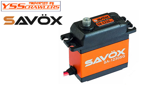 Savox SA-1230SG モンスタートルク スチールギア デジタルサーボ 