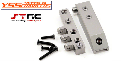 CNC Machined HD Alum. Front Servo Mount Block/Upper link mount for Axial Wraith