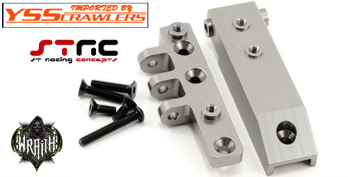 CNC Machined HD Alum. Rear Upper Link Mount for Axial Wraith