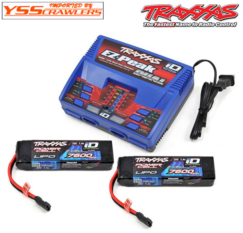 Traxxas Dual Battery Charger and Lipo Batteries
