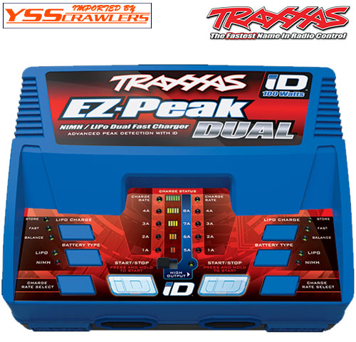 Traxxas Dual Battery Charger and Lipo Batteries