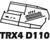 Traxxas ExoCargo ロールゲージ for Traxxas D110 TRX-4！