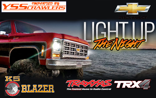 Traxxas TRX-4 Blazer LED Light Kit