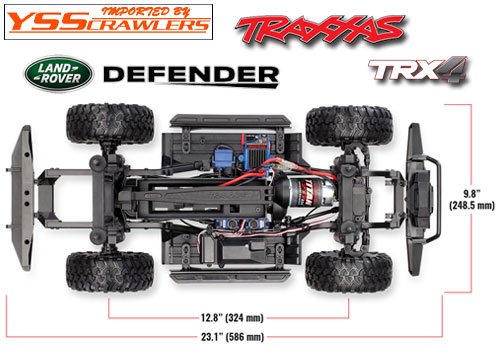 Traxxas TRX-4 Defender D110 RTR!