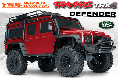 Traxxas TRX-4 Defender D110 RTR! [Red]