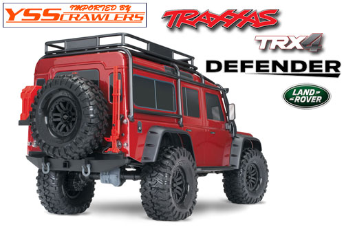 Traxxas TRX-4 Defender D110 RTR! [Red]