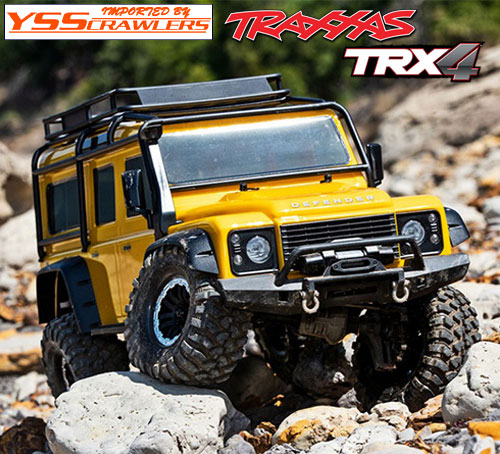 Traxxas TRX-4 ディフェンダー D110 RTR！[イエロー][限定][予約]