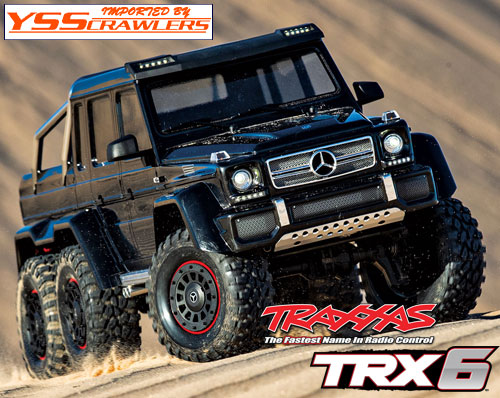 Traxxas TRX-6 メルセデス G63 AMG 6x6 RTR！[ブラック][予約]