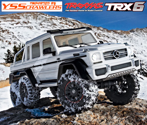 Traxxas TRX-6 メルセデス G63 AMG 6x6 RTR！[ホワイト][予約]