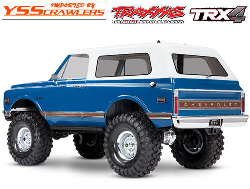 Traxxas TRX-4 Chevrolet Blazer 1969 Complete Blue Body