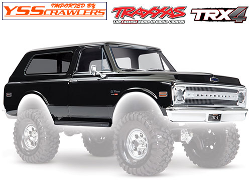 Traxxas TRX-4 Chevrolet Blazer 1969 Complete Black Body
