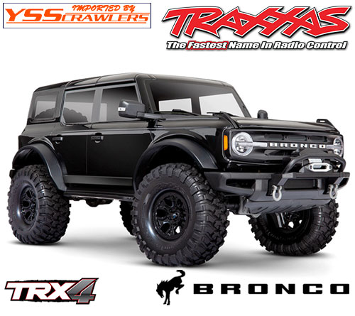 Traxxas TRX-4 フォード ブロンコ 2021 RTR！[ブラック][予約]