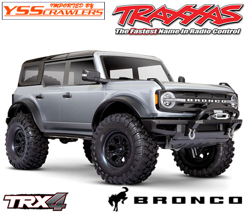 Traxxas TRX-4 フォード ブロンコ 2021 RTR！[シルバー][予約]