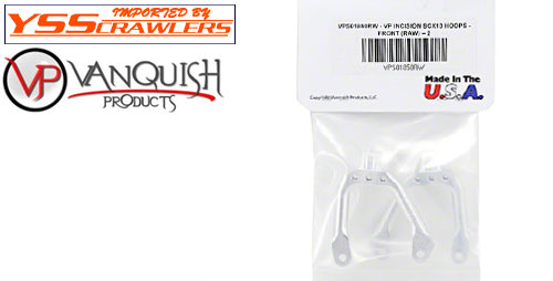 VP Incision Front Hoops for SCX10 [Silver]