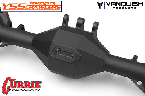 VP Currie Portal F9 SCX10-II Front and Rear Axle set![Black]