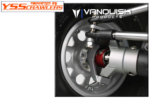 Vanquish Products Wraith Scale C-Hubs Black Anodized