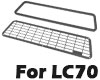 YSS CCHAND ランドクルーザー LC70 メタル リア ウィンドーガード for BRX01！