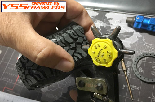 Installing tires to beadlock wheels!