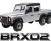 YSS BRX02 1/10 ディフェンダー D110 6x6 シャーシ&ボディーセット！[6輪駆動]