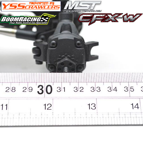 YSS BR Stainless Steel Links W/ Ball Ends 313mm Wheelbase (4mm Rod Ends) Silver for MST 1/8 CFX-W!