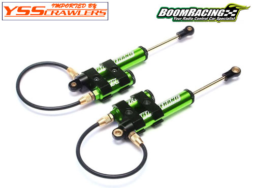YSS BR フルアルミ リザーバータンク付きオイルダンパー！[110mm][グリーン][2本]