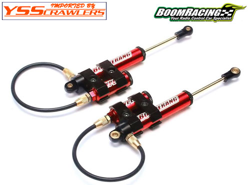 YSS BR フルアルミ リザーバータンク付きオイルダンパー！[110mm][レッド][2本]