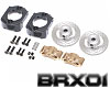 BR Brass Front Brake Disc Set for BRX70 BRX80 BRX90
