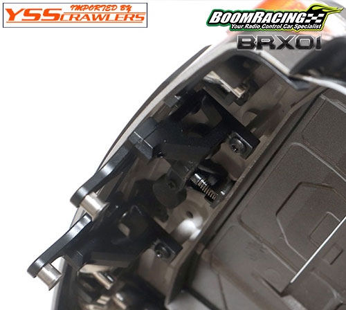BR Pass-Thru Aluminum Front Body Mount for LC70 for BRX01