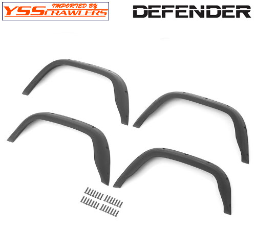 YSS Rubber Front and Rear Fender flare set for TRC D90 D110