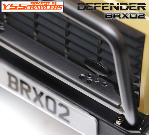 YSS BR KUDU Front Steel Nudge Bar Set Black for BRX02