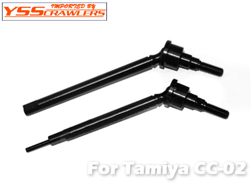 TAMIYA CC-02 Hard Steel Front CVD set