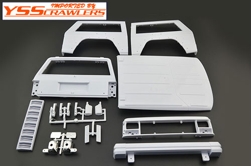 YSS Xtra 1/10 Cherokee XJ 2D Hard Plastic Body Kit!