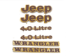 [Teikeigai] YSS scale emblem - Jeep Full Logo Set -