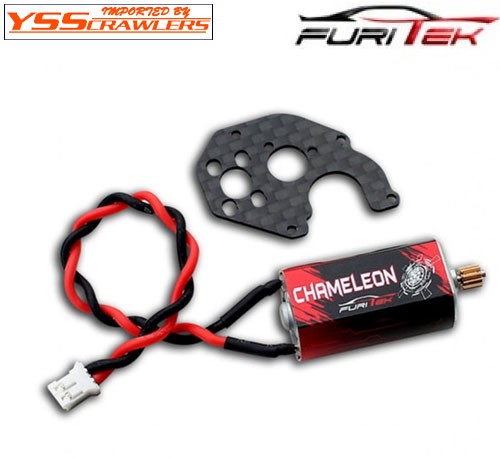 Furitek SCX24 Chameleon Brushed Motor w/Motor Mount & Pinion