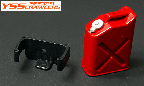 YSS Scale Parts - 1/10 Jelly Can [Red][with Holder]