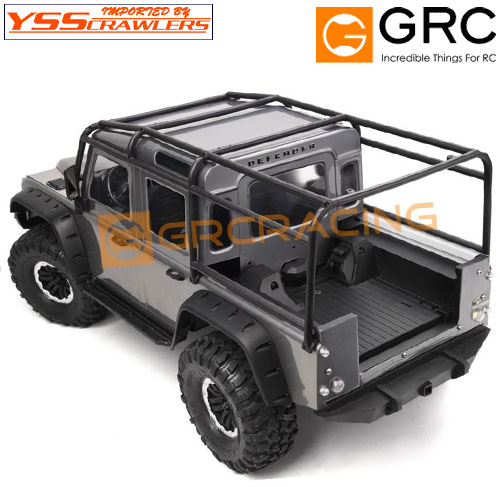 GRC Integrated Plastic Rear Fender and Bottom Plate for Traxxas TRX-4