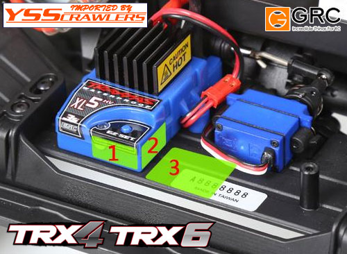 GRC Easy Access ESC On - Off Switch for TRX