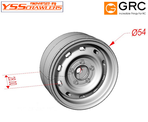 YSS GRC 1.9 Metal Classic Wheel Series V