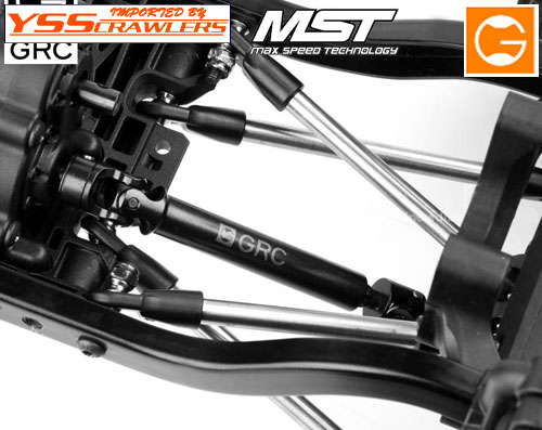 GRC MST Jimny Metal Drive Shaft (2) for MST 1/10 CFX