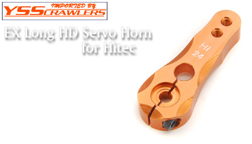 YSS 24T HD EX-Long Servo horn for Hitec! [Orange]