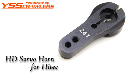 YSS 24T HD Servo horn for Hitec! [Black]